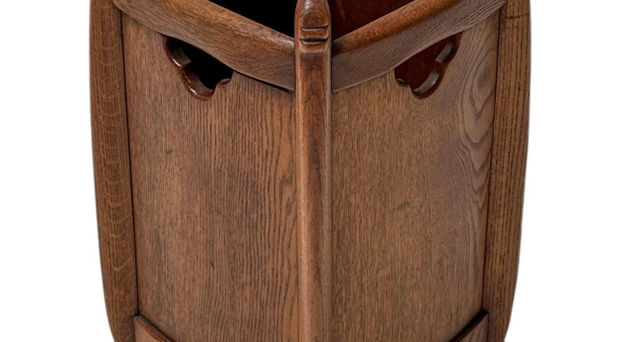 Jac. van den Bosch Art Deco Amsterdamse School Litter Basket 't Binnenhuis